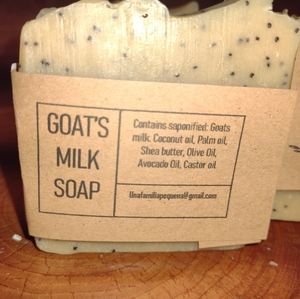 Goats milk soap lavender lemon